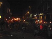 Hogmanay Fackelumzug