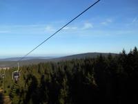 Fichtelgebirgs-Rundfahrt (auf dem Ochsenkopf... - Blick zum Schneeberg)