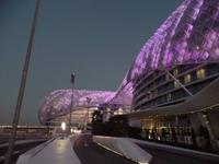 An der Rennstrecke in Abu Dhabi