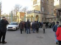 auf dem Weg zur Parkanlage Sanssouci