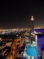 Ausblick von der 43 Etage Sky Lounge