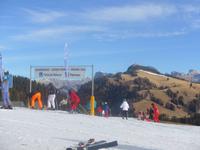 Seiser Alm an Gipfelstation  - Skifahren auf Sparflamme 