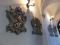 Wappengalerie des Deutschen Ordens im Schloss Bruntál