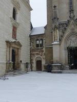 Reste des romanischen Bischofspalastes in Olomouc