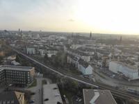 Blick auf Bochum vom Förderturm des Dt. Bergbaumuseums