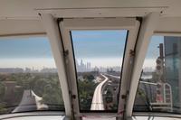 Blick auf Dubai aus der Monorail
