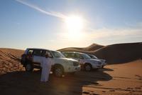 Jeeps für die Wüstensafari