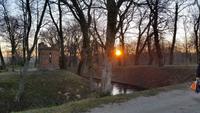 Sonnenaufgang am Schloß