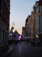 Blick zur Bühne in Breslau - Silvester in Polen