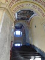 Treppenhaus des Universitätsgebäudes in Breslau