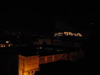 Akropolis bei Nacht