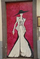 Kunstaktion in der Altstadt von Funchal