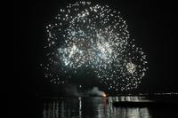 Feuerwerk in Juan les Pins 