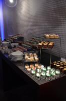 Fingerfood Buffett am späten Abend