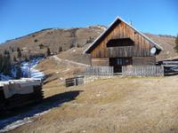 Auch fast ohne Schnee gibt es schöne Bilder auf dem Berg.