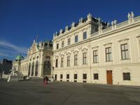 Frontansicht des Belvedere