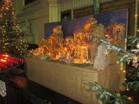 Weihnachtskrippe in der Kirche