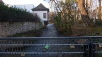 die Gera fließt durch Erfurt