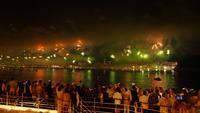 Silvester an Bord MSC Lirica vor der Kulisse der Copacabana