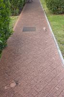 Vulkanasche im Hotelkomplex