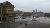 Residenzplatz mit Festung Marienberg