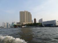 08.02.2016: Bangkok - Bootsfahrt auf dem Chao Phraya-Fluss...