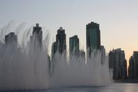 Wasserspiele am Burj Khalifa (2)