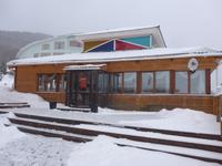 Russland, Baikalsee, Listwjanka, Restaurant Hotel Krestovaja Pad