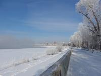 Russland, Baikalsee, Irkutsk, Angara-Ufer