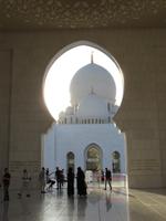 Dubai - Oman -  Ausflug nach Abu Dhabi - Besuch der Sheikh Zayed Moschee -