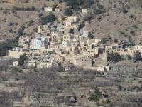 Dubai - Oman - Fahrt nach Wahiba Sands - Stopp an Dianas Viewpoint - Blick nach Al Ain
