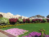 Dubai - Oman - Muscat - Sultanspalast Qasr al-Alam - Parkanlage