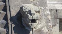 Detail der Schlangenpyramide in Teotihuacan, Mexiko