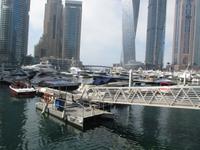 Hochhäuser an der Marina von Dubai