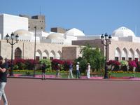 Im Palastgelände des Sultans von Oman