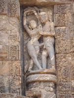 erotische Darstellung am Sonnentempel von Konarak