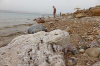Salzkruste am Toten Meer