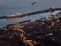 abendlicher Blick auf den Hafen von Funchal