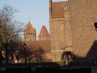 Blick zur Burg, Tangermünde