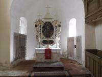 Innenraum der Templerkirche Tempelberg