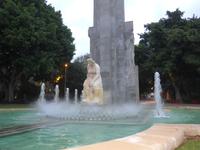Kanaren, Teneriffa, Santa Cruz, Sanabria-Park, Fruchtbarkeitsbrunnen