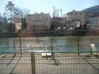 An der Traun in Bad Ischl.