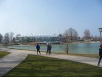 Der Weg zurück zum Busparkplatz.