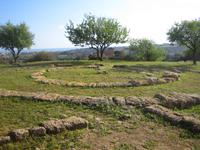 am Ausgang des Tals der Tempel von Agrigent 