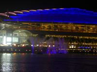 Laser Show am Marina Bay