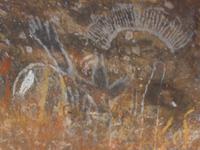 Höhlenmalerei Ayes Rock