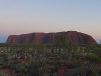 Sonnenaufgang am Ayes Rock