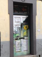 Bemalte Tür in Funchal (Rua de Sarra Maria)