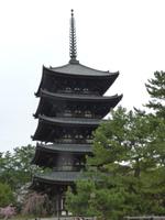 Nara - Kofukuji-Schrein mit der hächsten Pagode Japans