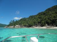 Shuttleboot des New Emerald Cove Hotels